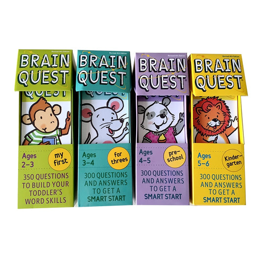 Brain Quest Kids Q&A Card Set (Ages 2-6) by HitMyNeed