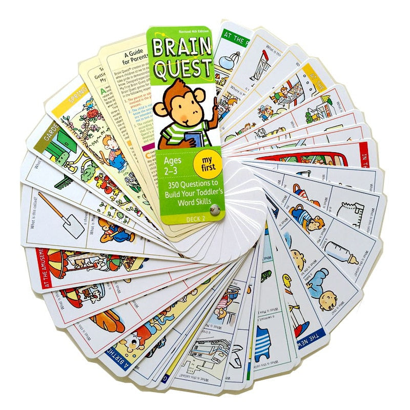 Brain Quest Kids Q&A Card Set (Ages 2-6) by HitMyNeed