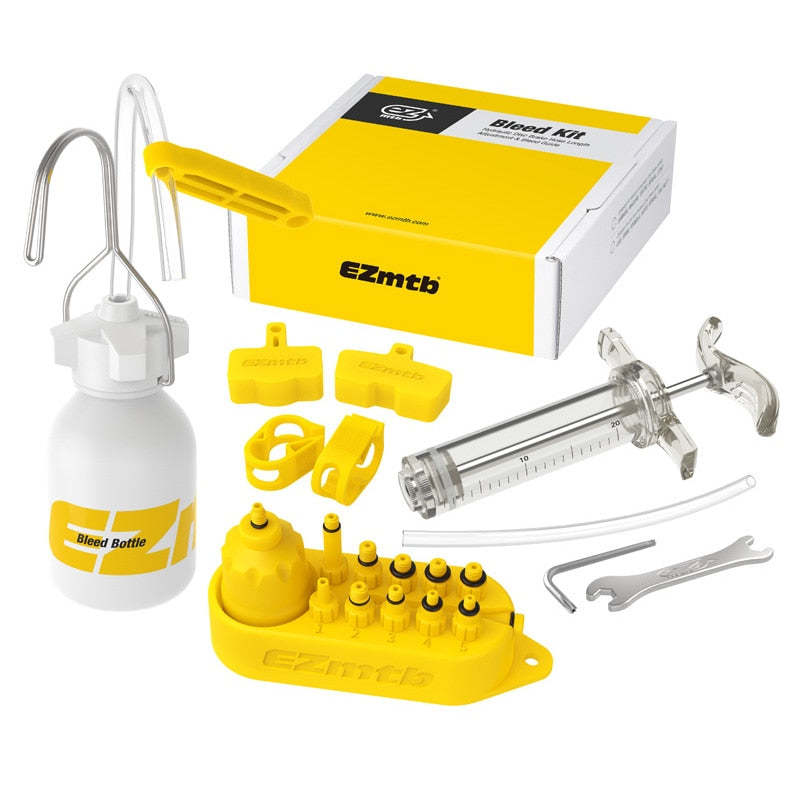 Brake Bleeder Bicycle Tool Kit for Hydraulic Brakes by HitMyNeed
