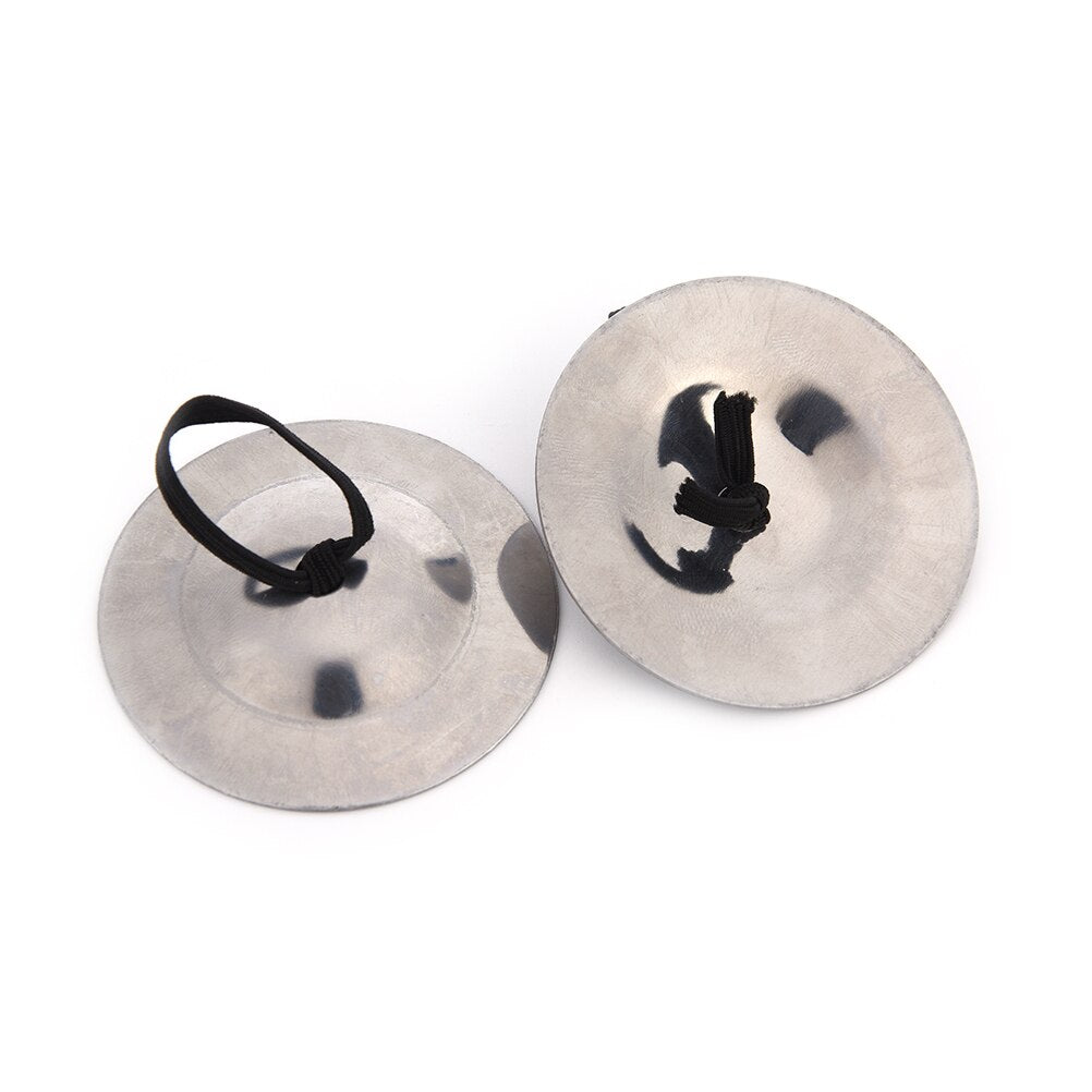 Brass Belly Dancing Finger Cymbals, 1 Pair by HitMyNeed