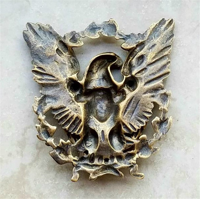 Brass Eagle Door Knocker 23 x 21cm by HitMyNeed