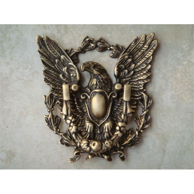 Brass Eagle Door Knocker 23 x 21cm by HitMyNeed