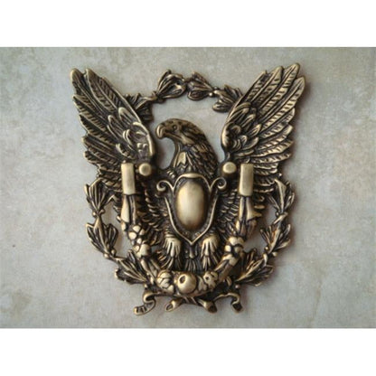 Brass Eagle Door Knocker 23 x 21cm by HitMyNeed