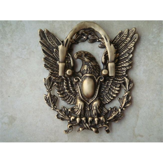 Brass Eagle Door Knocker 23 x 21cm by HitMyNeed