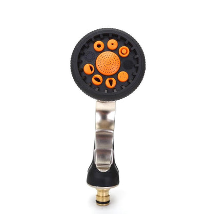 Brass Garden Hose Nozzle with 8 Spray Patterns by HitMyNeed