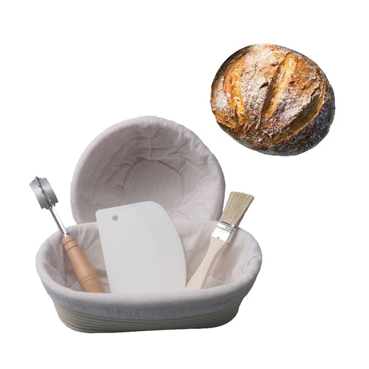 Bread Proving Basket Set with Accessories by HitMyNeed