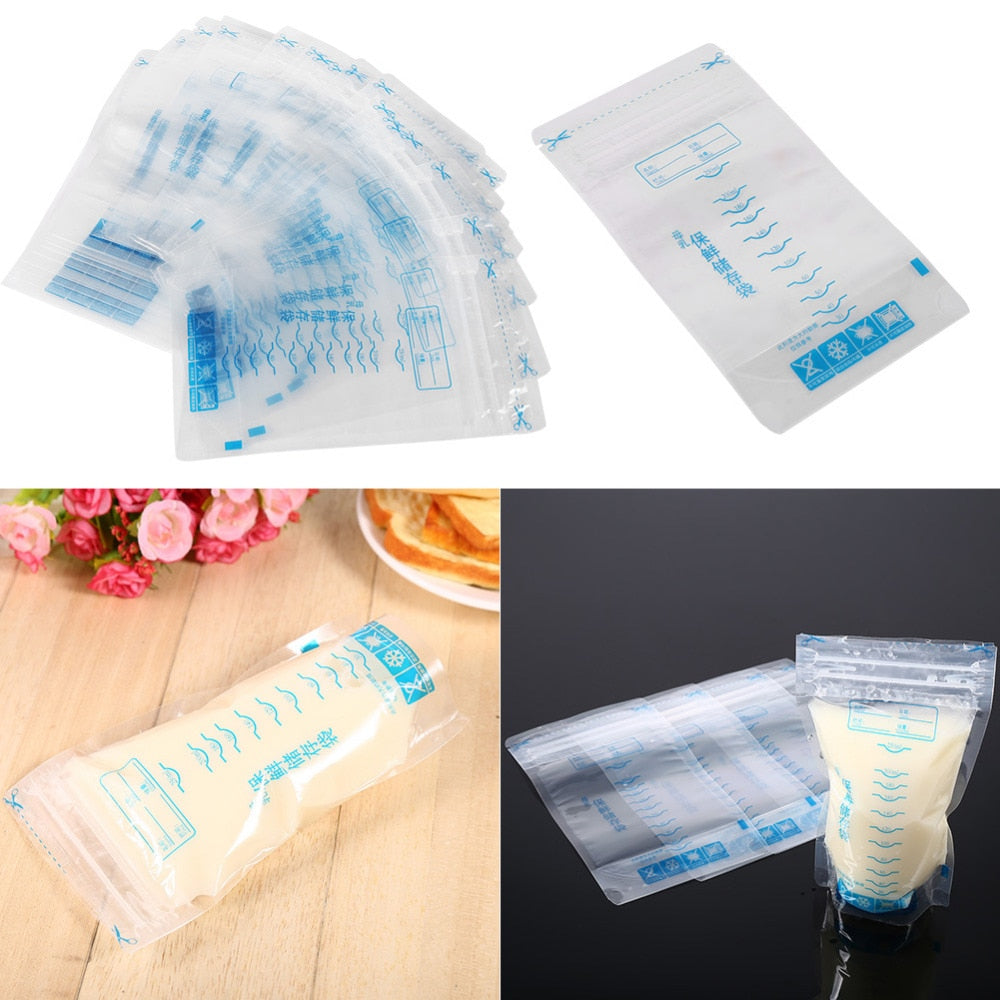 Breast Milk Storage Bags 250ml - 30 Pack BPA-Free by HitMyNeed