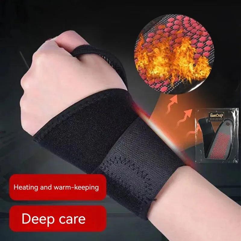 Breathable Adjustable Sports Wrist Support Wrap by HitMyNeed