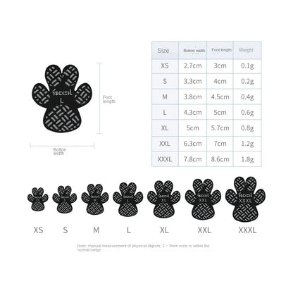 Breathable Anti-Slip Paw Pads for Dogs (4pcs) by HitMyNeed