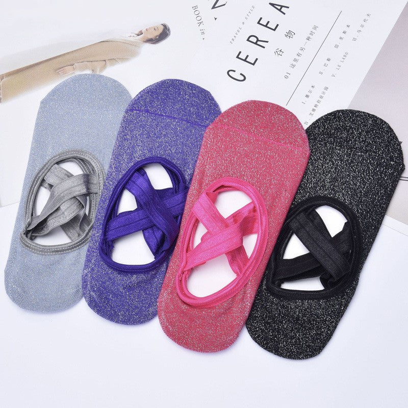 Breathable Anti-Slip Yoga Socks for Stable Grip by HitMyNeed