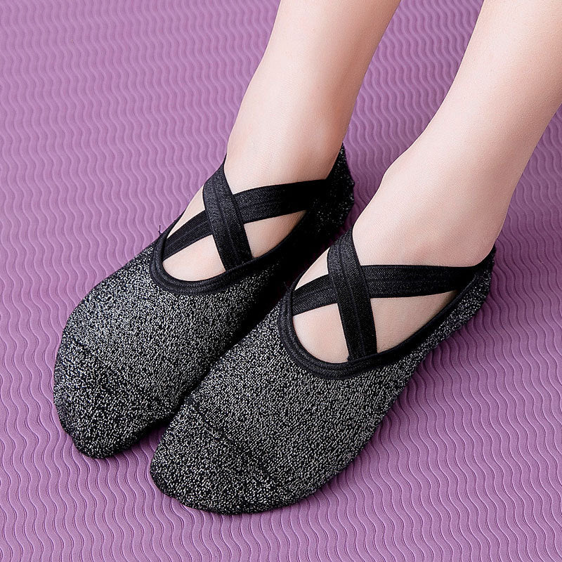 Breathable Anti-Slip Yoga Socks for Stable Grip by HitMyNeed
