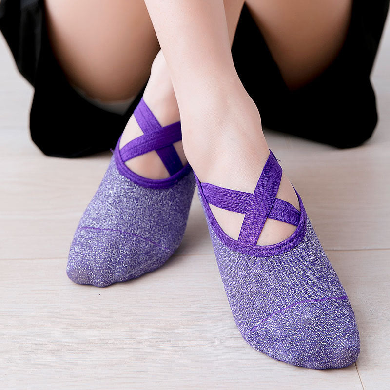 Breathable Anti-Slip Yoga Socks for Stable Grip by HitMyNeed