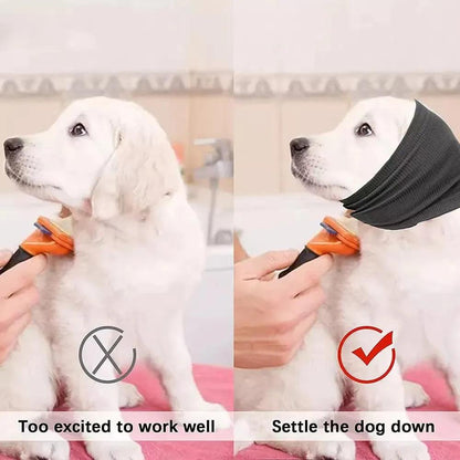 Breathable Calming Dog Ear Cover Hood by HitMyNeed