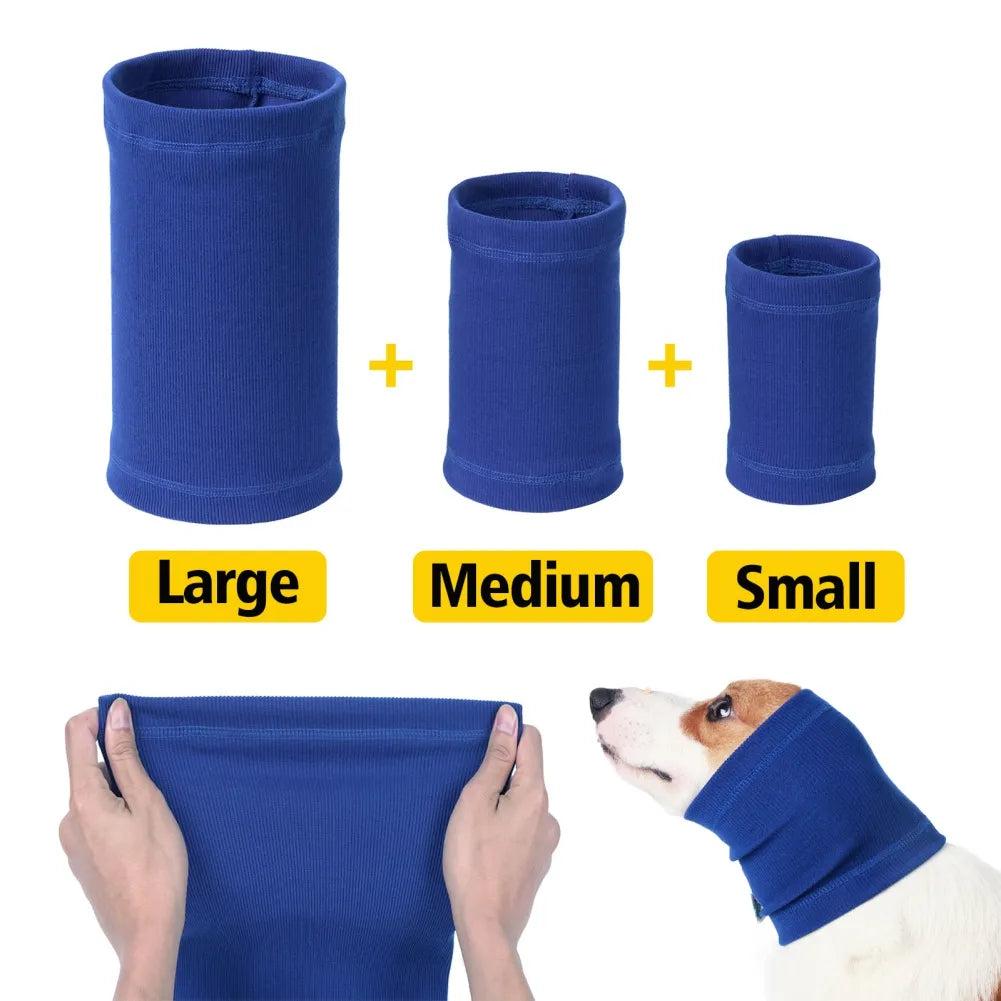 Breathable Calming Dog Ear Cover Hood by HitMyNeed