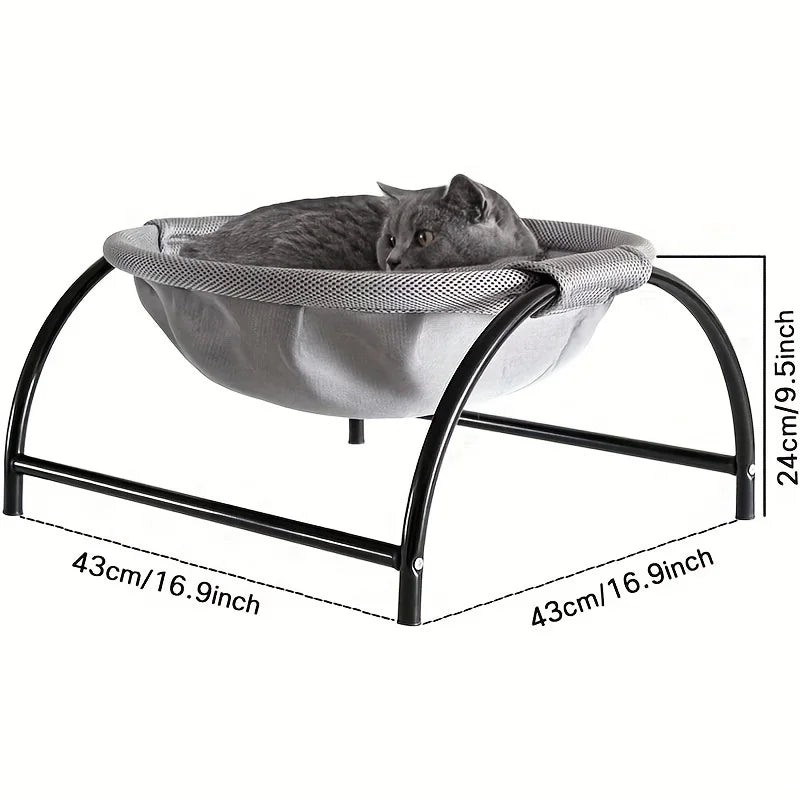 Breathable Cat Hammock Bed Cooling Cot Sofa 43x43cm by HitMyNeed