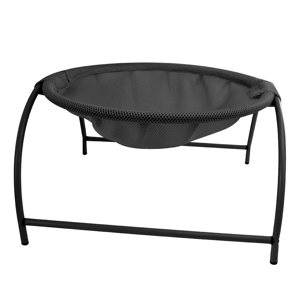 Breathable Cat Hammock Bed Cooling Cot Sofa 43x43cm black by HitMyNeed