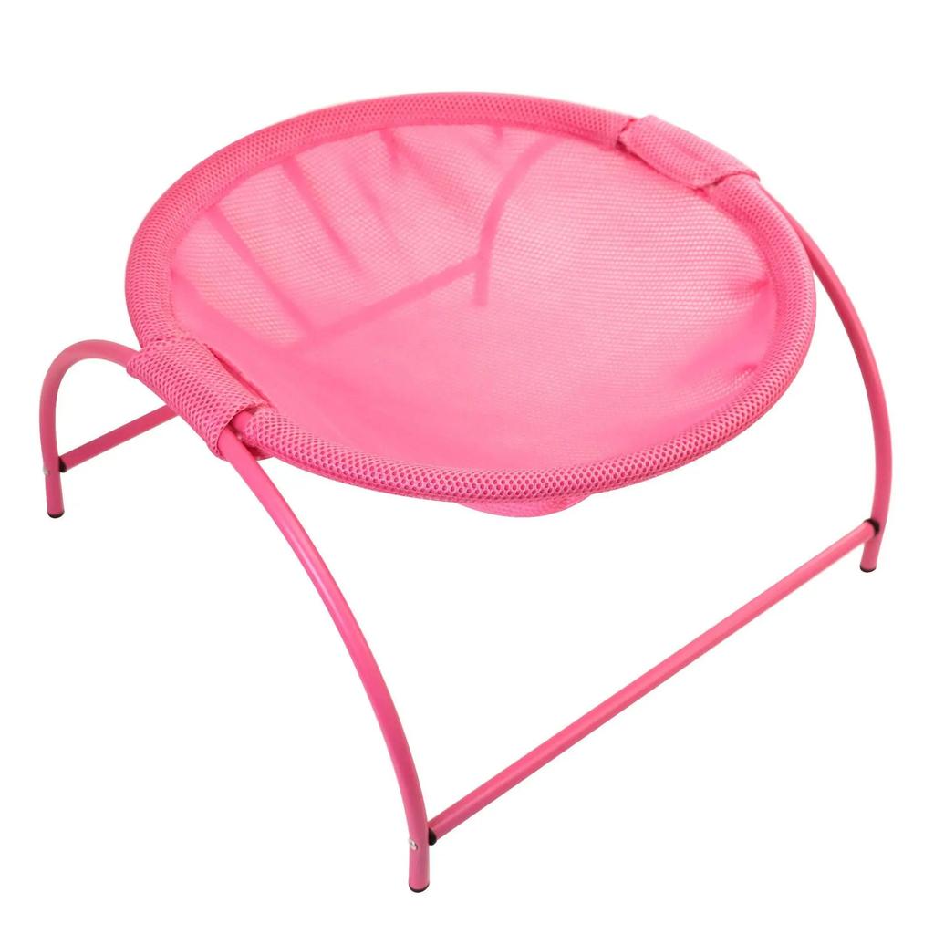 Breathable Cat Hammock Bed Cooling Cot Sofa 43x43cm pink by HitMyNeed