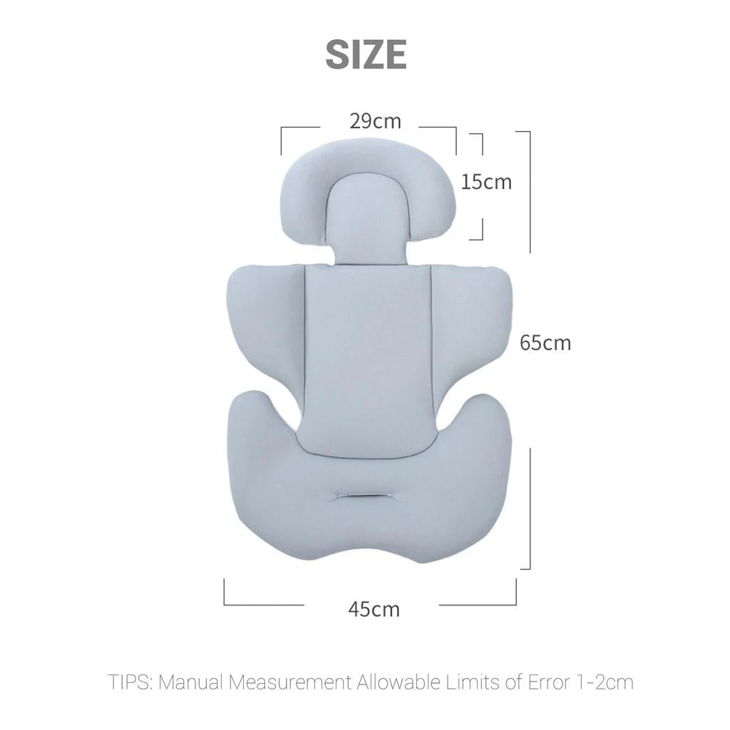 Breathable Cotton Baby Stroller Seat Cushion Pad by HitMyNeed
