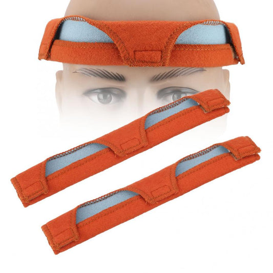 Breathable Cotton Hard Hat Sweatbands (2 Pack) by HitMyNeed