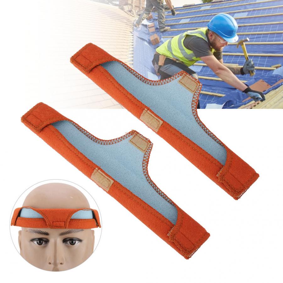 Breathable Cotton Hard Hat Sweatbands (2 Pack) by HitMyNeed