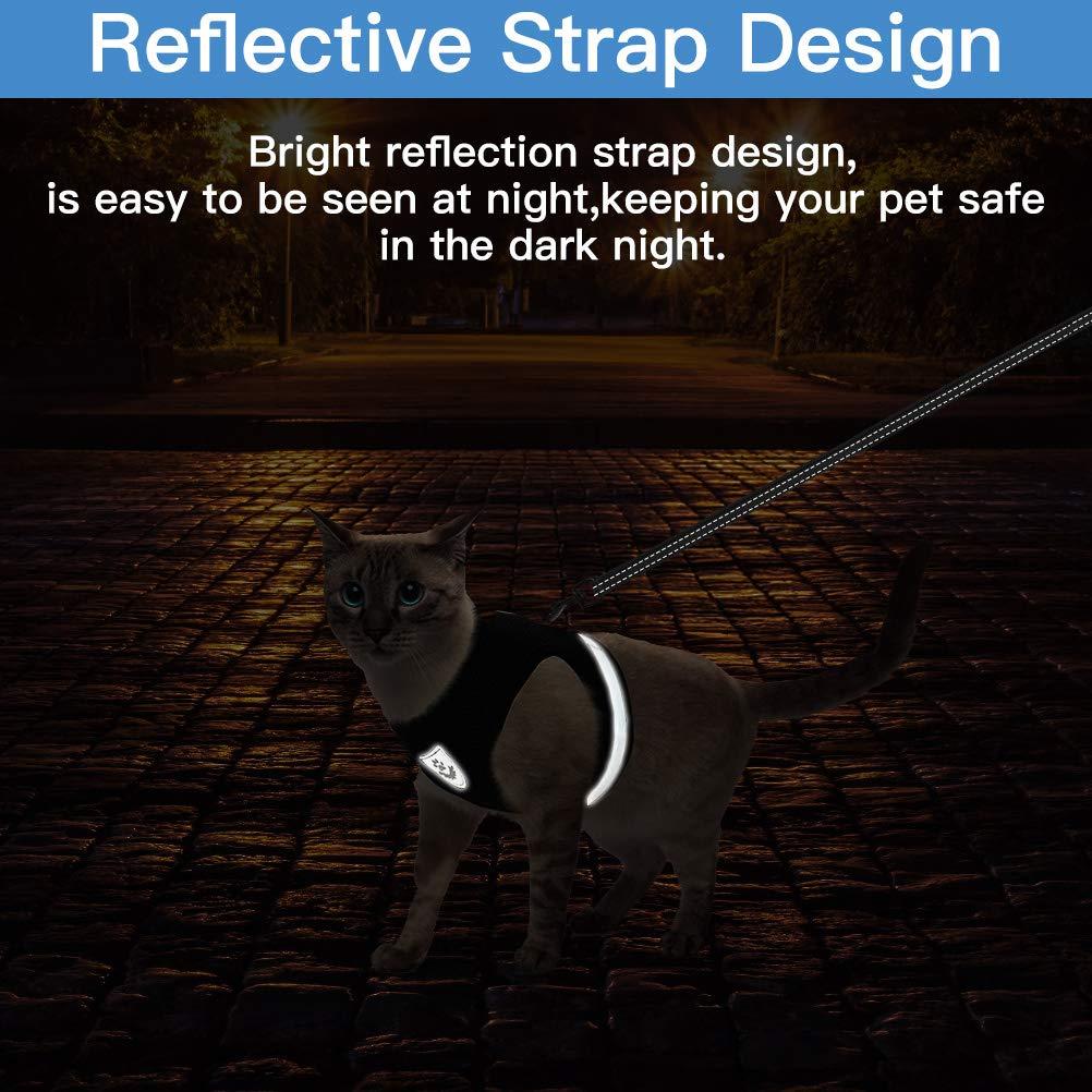 Breathable Escape-Proof Cat Harness with Leash by HitMyNeed