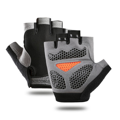 Breathable Half Finger Cycling Gloves for Men & Women by HitMyNeed