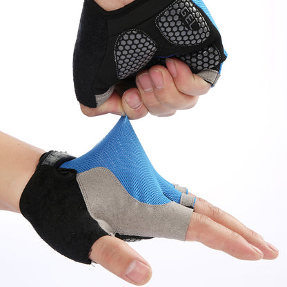 Breathable Half Finger Cycling Gloves for Men & Women by HitMyNeed