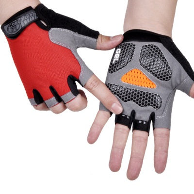 Breathable Half Finger Cycling Gloves for Men & Women by HitMyNeed