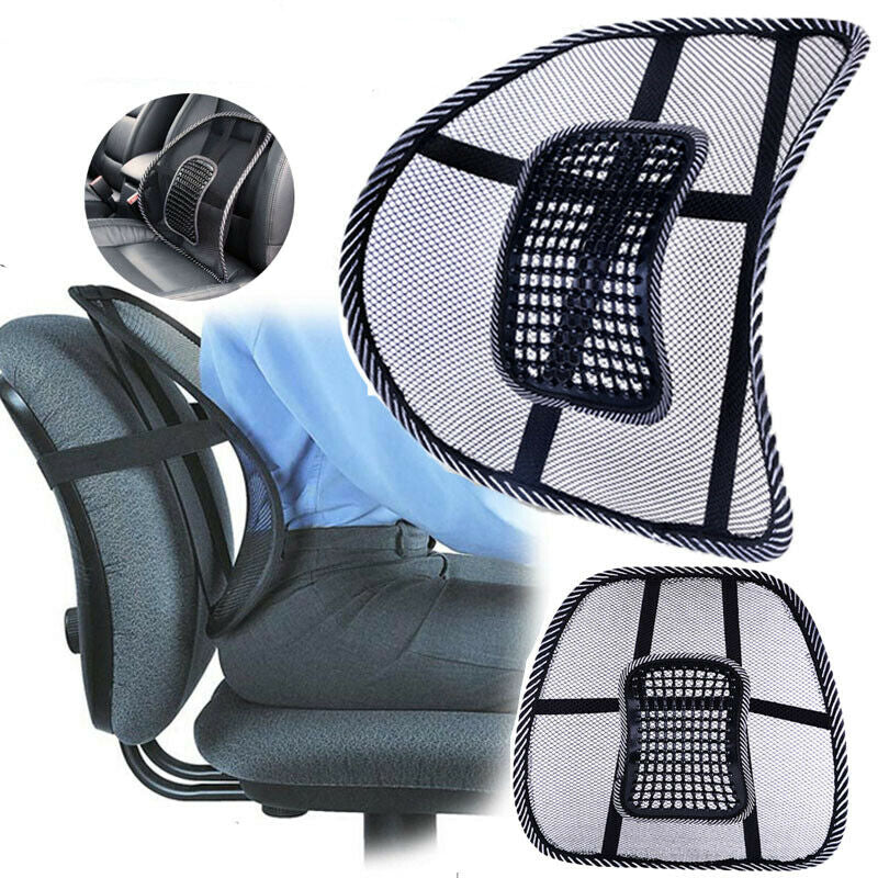 Breathable Mesh Back Support for Office Chairs by HitMyNeed