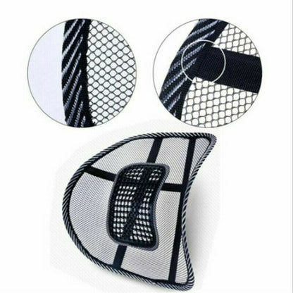 Breathable Mesh Back Support for Office Chairs by HitMyNeed