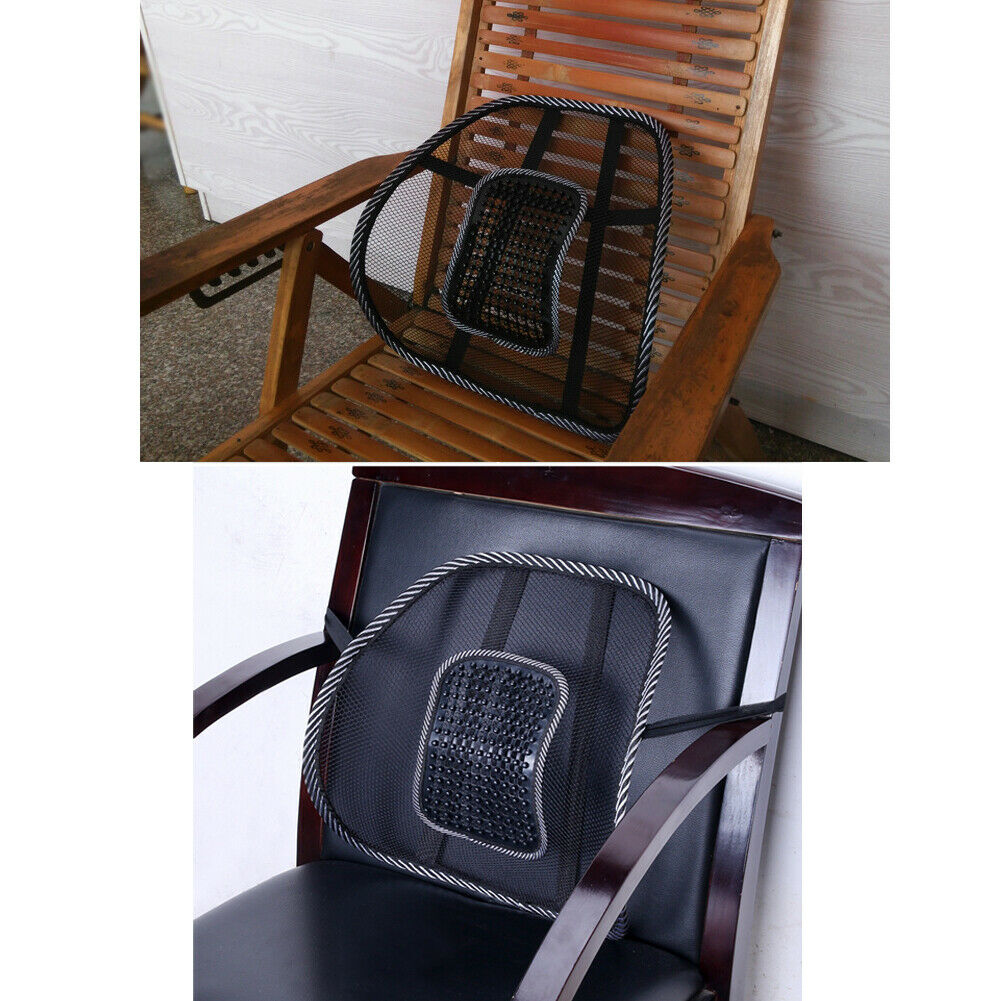 Breathable Mesh Back Support for Office Chairs by HitMyNeed
