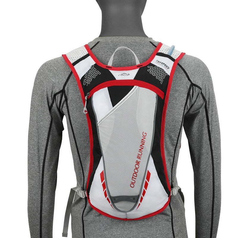 Breathable Running Hydration Vest with 1L Bladder by HitMyNeed