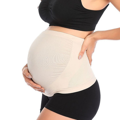 Breathable Seamless Maternity Support Belly Belt xxl beige by HitMyNeed