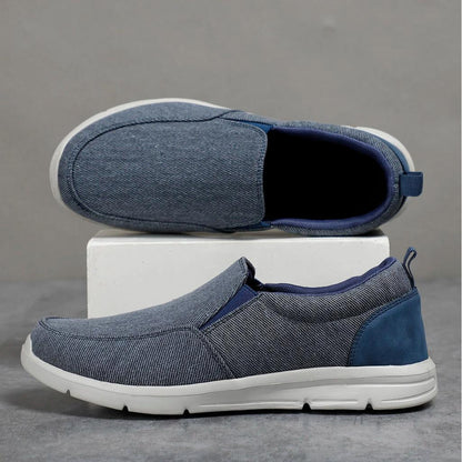 Breathable Slip-On Men's Canvas Shoes by HitMyNeed