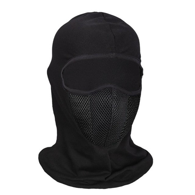Breathable Summer Motorcycle Balaclava Face Mask black-c by HitMyNeed
