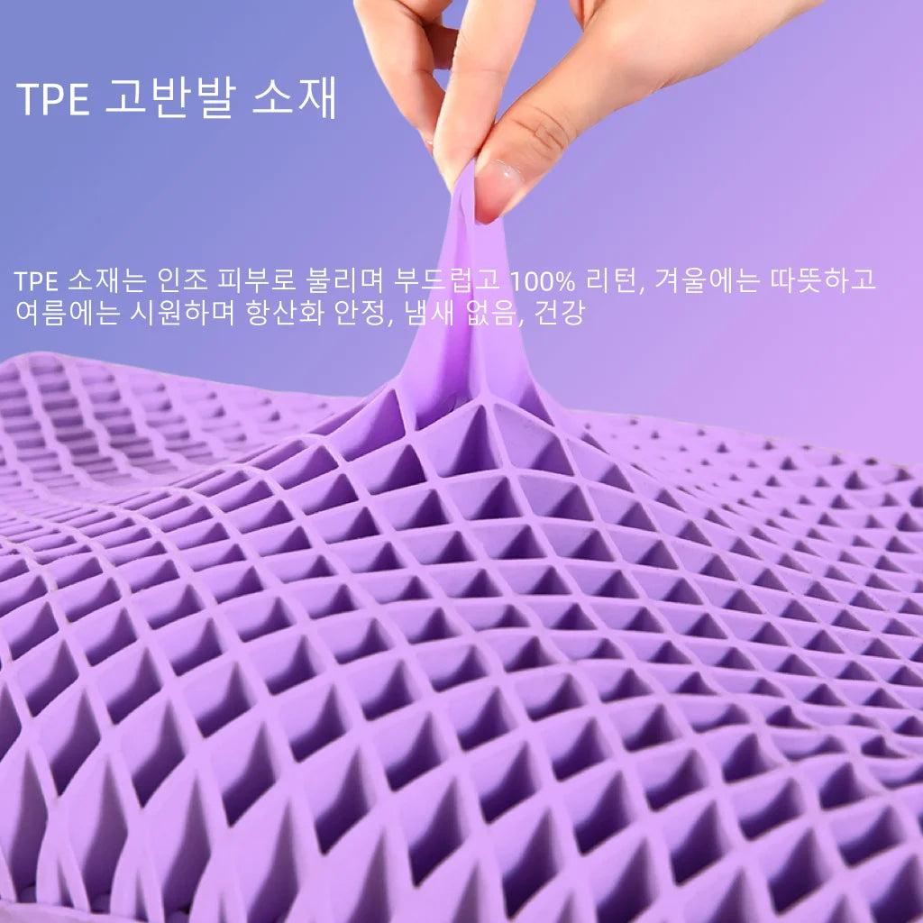 Breathable TPE Cervical Pillow, Washable Zero-Pressure by HitMyNeed