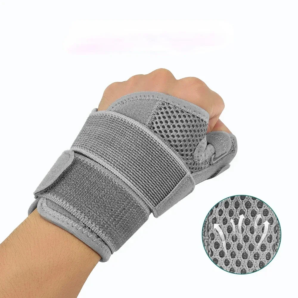 Breathable Wrist Support Splint Brace for Pain Relief black-1pc by HitMyNeed