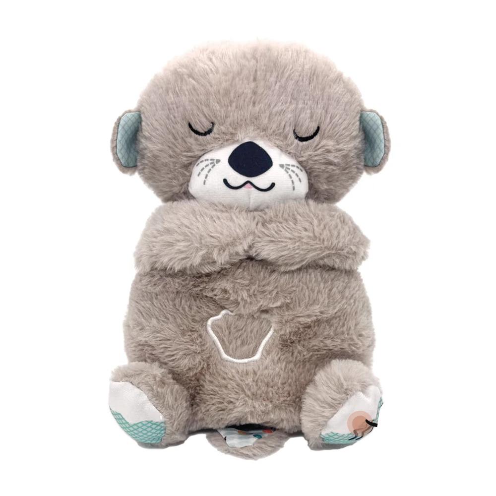 Breathing Bear Soothing Otter Plush Sleep Toy 30cm by HitMyNeed