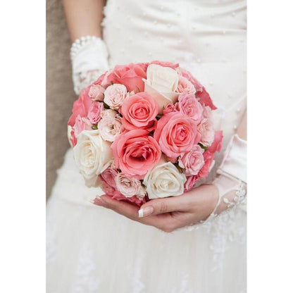 Bridal Bouquet Holder with Floral Foam by HitMyNeed