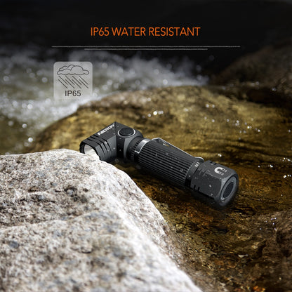 Bright LED Flashlight with 90° Head & Magnetic Base by HitMyNeed