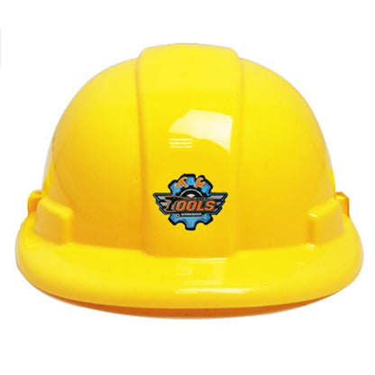 Bright Yellow Kids Construction Hard Hat Toy by HitMyNeed