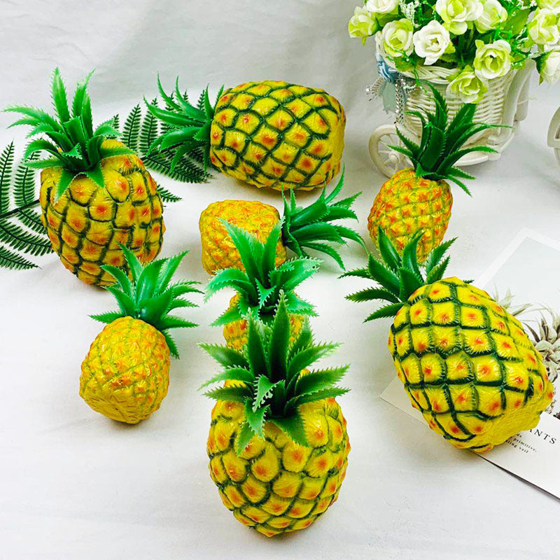 Bright Yellow Pineapple Kitchen Decor Ornament by HitMyNeed