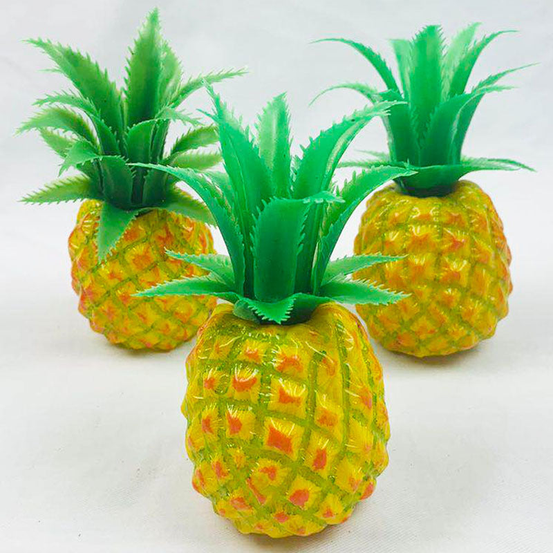 Bright Yellow Pineapple Kitchen Decor Ornament by HitMyNeed