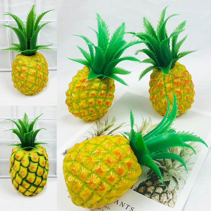 Bright Yellow Pineapple Kitchen Decor Ornament by HitMyNeed