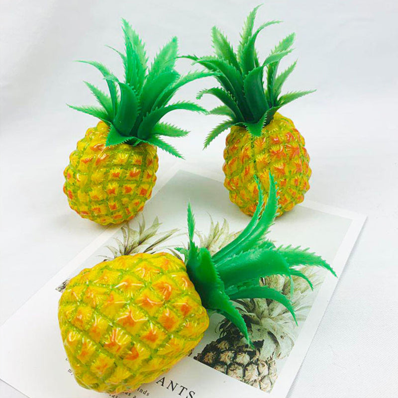Bright Yellow Pineapple Kitchen Decor Ornament by HitMyNeed