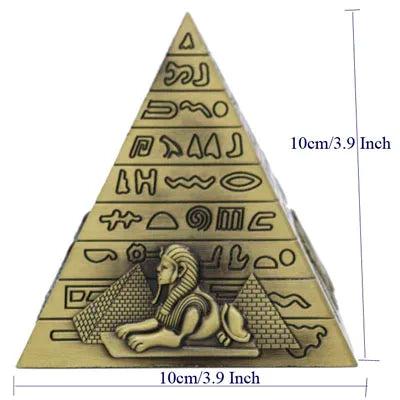 Bronze 3D Landmark Models - Eiffel, Liberty, Empire State egyptian-pyramid by HitMyNeed