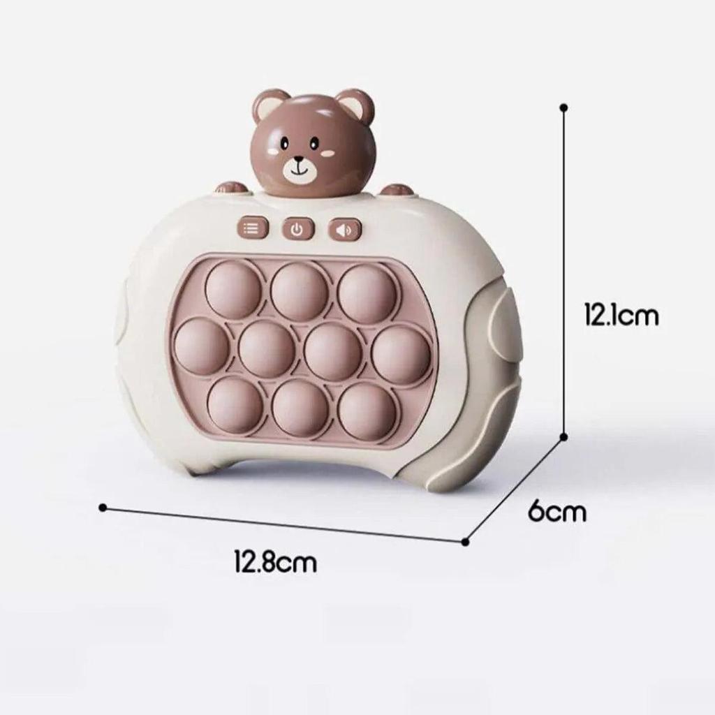 Brown Bear Electronic Whack-a-Mole Puzzle Toy by HitMyNeed