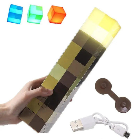 Brownstone LED Flashlight Torch Night Light 28cm by HitMyNeed