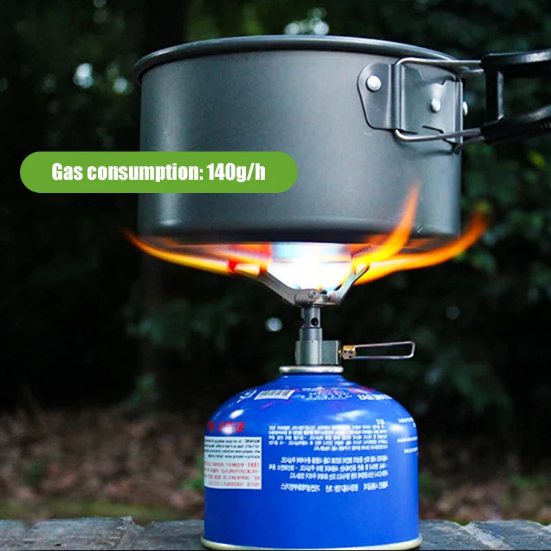 BRS-3000T Ultralight Titanium Camping Gas Stove 26g by HitMyNeed