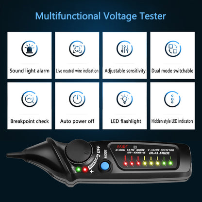 BSIDE AVD06 Non-Contact Voltage & Continuity Tester by HitMyNeed
